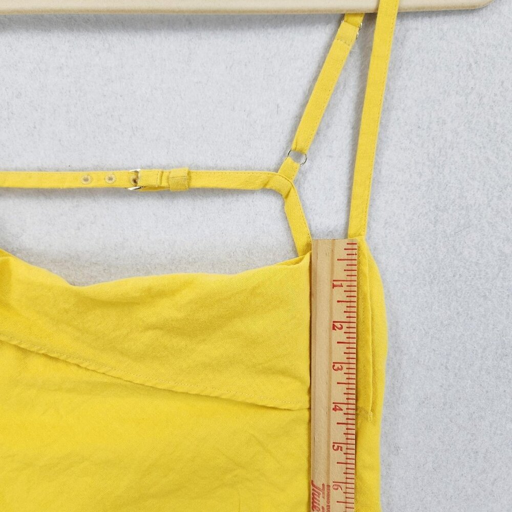Jacquemus Dress Womens 38 US6 Yellow Le Raphia La Robe Saudade Mini Bodycon - Picture 5 of 12